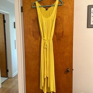 Ann Taylor yellow high-low sundress